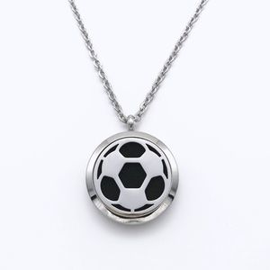 Soccer Aromatherapy Essential Oil Diffuser Pendant
